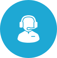 icon - customer service rep with headset
