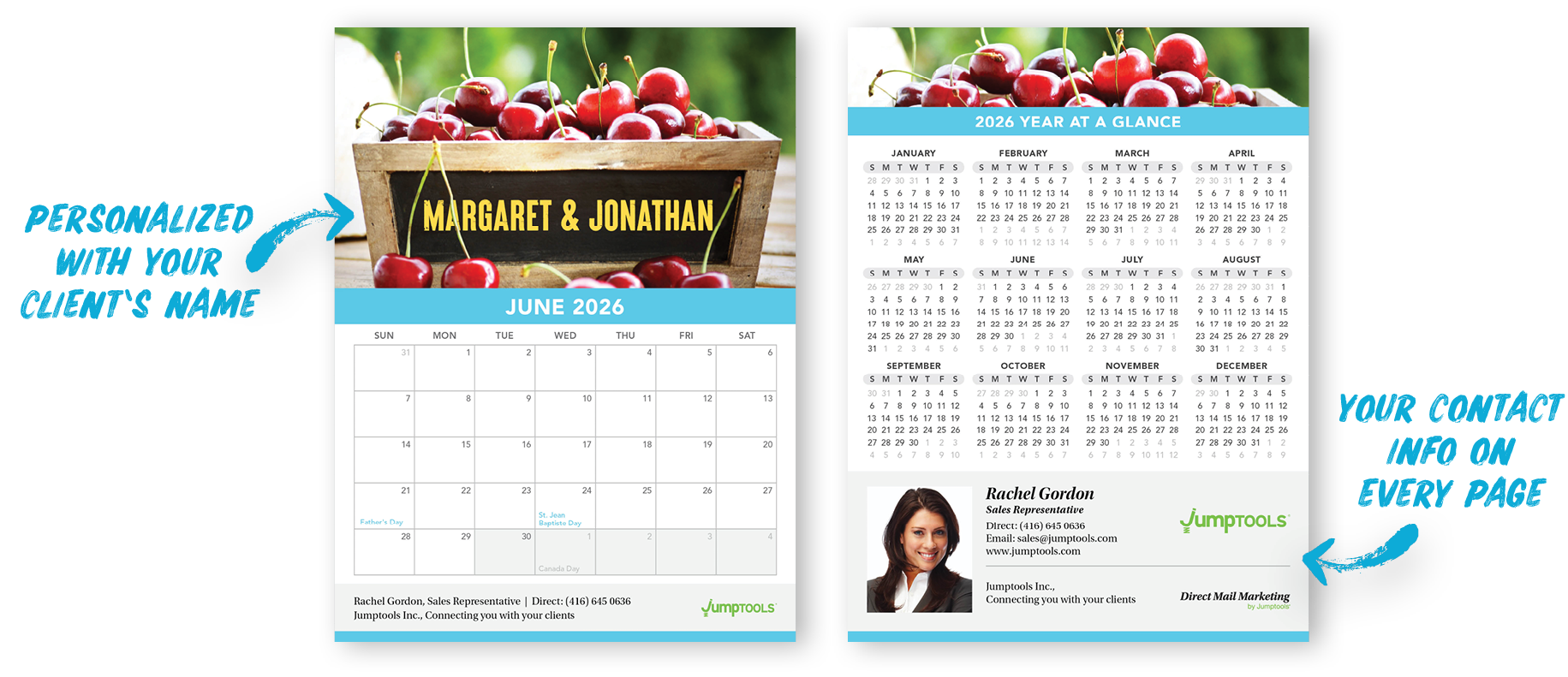 2026 Calendar Inside Spread